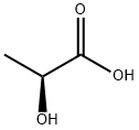 L(+)-Lactic acid Structure