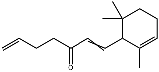 Allyl-α-ionone 구조식 이미지