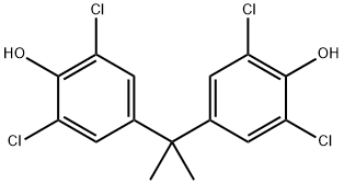 TETRACHLOROBISPHENOL A Structure