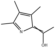 Ethanol, 1-(3,4,5-trimethyl-2H-pyrrol-2-ylidene)- (9CI) 구조식 이미지