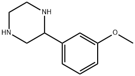 2-(3-METHOXY-PHENYL)-PIPERAZINE Structure