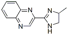 Quinoxaline, 2-(4,5-dihydro-4-methyl-1H-imidazol-2-yl)- (9CI) 구조식 이미지