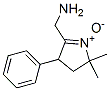 2H-Pyrrole-5-methanamine,3,4-dihydro-2,2-dimethyl-4-phenyl-,1-oxide(9CI) Structure