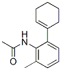 Acetamide, N-[2-(1-cyclohexen-1-yl)-6-methylphenyl]- (9CI) Structure