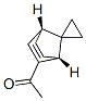 Ethanone, 1-spiro[(1R,2R,4S)-bicyclo[2.2.1]hept-2-ene-7,1-cyclopropan]-2-yl-, 구조식 이미지