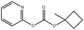 Carbonic acid, 1-methylcyclobutyl 2-pyridinyl ester (9CI) Structure