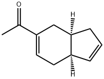 Ethanone, 1-(3a,4,7,7a-tetrahydro-1H-inden-6-yl)-, cis- (9CI) Structure