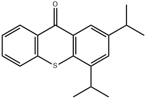 2,4-bis(isopropyl)-9H-thioxanthen-9-one Structure