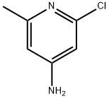 2-클로로-6-메틸피리딘-4-아민 구조식 이미지