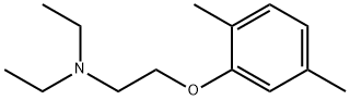 에탄아민,2-(2,5-디메틸페녹시)-N,N-디에틸-(9CI) 구조식 이미지