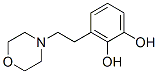 1,2-Benzenediol, 3-[2-(4-morpholinyl)ethyl]- (9CI) 구조식 이미지