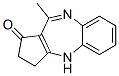 Benzo[b]cyclopenta[e][1,4]diazepin-1(2H)-one, 3,4-dihydro-10-methyl- (9CI) Structure