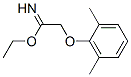 Ethanimidic acid, 2-(2,6-dimethylphenoxy)-, ethyl ester (9CI) Structure