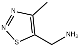 1-(4-METHYL-1,2,3-THIADIAZOL-5-YL)METHANAMINE 구조식 이미지
