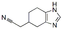 1H-Benzimidazole-5-acetonitrile,  4,5,6,7-tetrahydro-  (9CI) Structure