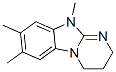 Pyrimido[1,2-a]benzimidazole, 2,3,4,10-tetrahydro-7,8,10-trimethyl- (9CI) Structure