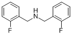 bis[(2-fluorophenyl)methyl]amine Structure