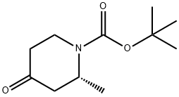 1-Piperidinecarboxylicacid,2-methyl-4-oxo-,1,1-dimethylethylester,(2R)-(9CI) Structure