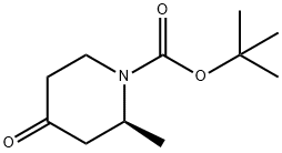 1-Piperidinecarboxylicacid,2-methyl-4-oxo-,1,1-dimethylethylester,(2S)-(9CI) 구조식 이미지