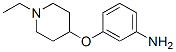 벤젠아민,3-[(1-에틸-4-피페리디닐)옥시]-(9CI) 구조식 이미지