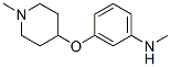 벤젠아민,N-메틸-3-[(1-메틸-4-피페리디닐)옥시]-(9CI) 구조식 이미지
