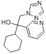 1-CYCLOHEXYL-1-(3-PYRIDINYL)-2-(1H-1,2,4-TRIAZOL-1-YL)ETHANOL 구조식 이미지