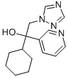 1-CYCLOHEXYL-1-(3-PYRIDINYL)-2-(1H-1,2,4-TRIAZOL-1-YL)ETHANOL Structure