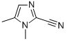 1H-이미다졸-2-카르보니트릴,1,5-디메틸-(9CI) 구조식 이미지