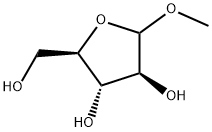 METHYL-D-ARABINOFURANOSIDE Structure