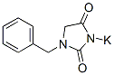 1-Potassio-3-benzyl-2,5-imidazolidinedione Structure