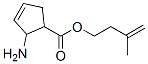 3-Cyclopentene-1-carboxylicacid,2-amino-,3-methyl-3-butenylester(9CI) 구조식 이미지