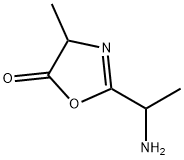 5(4H)-Oxazolone,2-(1-aminoethyl)-4-methyl-(9CI) 구조식 이미지