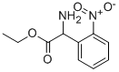 AMINO-(2-NITRO-PHENYL)-ACETIC ACID ETHYL ESTER Structure