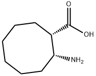 (1S,2R)-2-AMINO-CYCLOOCTANECARBOXYLIC ACID Structure