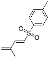 Benzene, 1-methyl-4-[[(1E)-3-methyl-1,3-butadienyl]sulfonyl]- (9CI) Structure