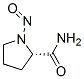 2-Pyrrolidinecarboxamide,1-nitroso-,(S)-(9CI) Structure