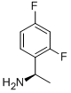 (DL)2,4-디플루오로벤젠메탄아민-알파-메틸 구조식 이미지