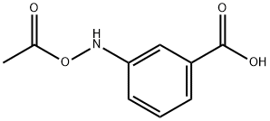 Benzoic acid, 3-[(acetyloxy)amino]- (9CI) Structure