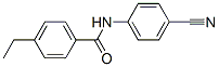 벤즈아미드,N-(4-시아노페닐)-4-에틸-(9CI) 구조식 이미지