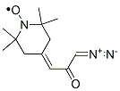 4-(3-diazo-2-oxopropylidene)-2,2,6,6-tetramethylpiperidine-1-oxyl 구조식 이미지