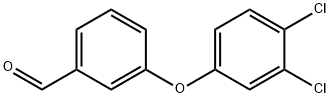 3-(3,4-DICHLOROPHENOXY)BENZALDEHYDE 구조식 이미지