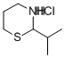 2-이소프로필테트라히드로-2H-1,3-티아진염산염 구조식 이미지