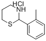 2-(o-Tolyl)tetrahydro-2H-1,3-thiazine hydrochloride Structure