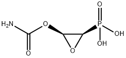 Phosphonic acid, [3-[(aminocarbonyl)oxy]oxiranyl]-, cis- (9CI) Structure
