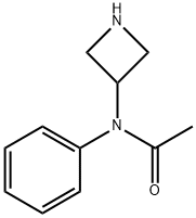 Acetamide,  N-3-azetidinyl-N-phenyl- Structure