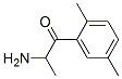 1-Propanone,  2-amino-1-(2,5-dimethylphenyl)- Structure
