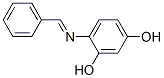 1,3-벤젠디올,4-[(페닐메틸렌)아미노]-(9CI) 구조식 이미지