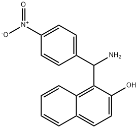 1-[AMINO-(4-NITRO-PHENYL)-METHYL]-NAPHTHALEN-2-OL Structure