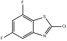 2-CHLORO-5,7-DIFLUOROBENZOTHIAZOLE Structure