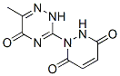 3,6-Pyridazinedione, 1-(2,5-dihydro-6-methyl-5-oxo-1,2,4-triazin-3-yl)-1,2-dihydro- (9CI) 구조식 이미지